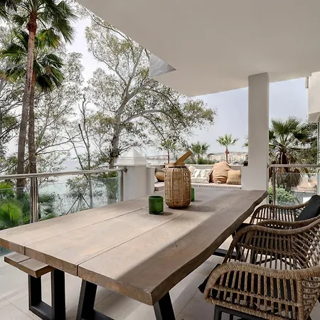 Апартаменты Renovated Aranja: With Big Balcony And Sea View